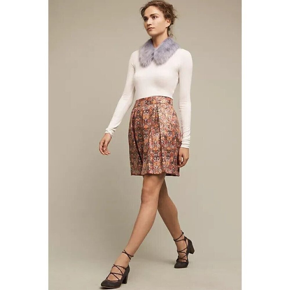 Maeve Rosia Printed Skirt – Size L
